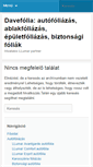 Mobile Screenshot of davefolia.hu